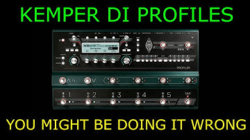 Kemper DI profiles - You
