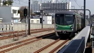 東京メトロ16000系（16131F）　準急向ヶ丘遊園行き通過　梅ヶ丘にて