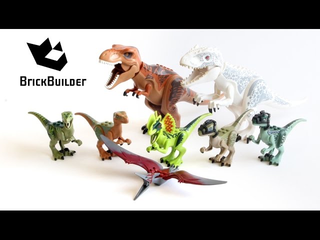 ensillar frijoles Ambiente Lego Jurassic World ALL Dinos - Lego Speed Build for Collectors - YouTube