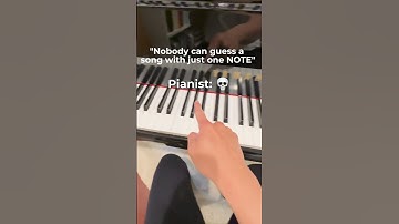 Can you name the piano piece… from just ONE note? 🎵