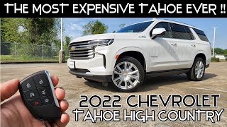 2022 Chevrolet Tahoe High Country: Full Review