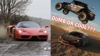 WHEN SUPERCARS GO OFF ROAD SUPERCARS OFFROADING COMPILATION SUPERCAR WINS AND FAILS