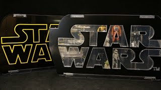スターウォーズ ロゴディスプレイケース Star Wars Logo display case