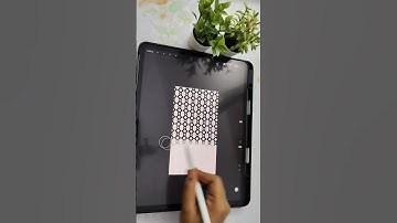 231 -Geometric Pattern Procreate Brush #procreatebrushes #procreatedigitalart #procreate #satisfying