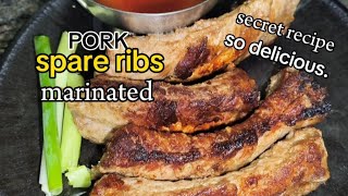 Savor the Flavors: Mastering the Pork Spare Ribs Recipe