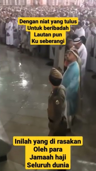 Lautpun Kan ku sebrangi #mekkah #haji #sholawat