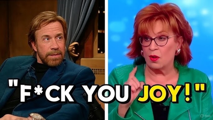 Chuck Norris Kicked Off The View After Heated Clash With Joy Behar - YouTube