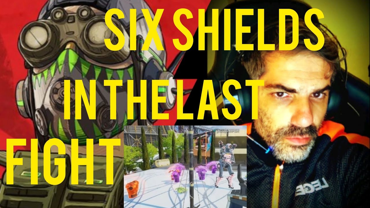 Apex legends with 6 shields in the last fight. YouTube