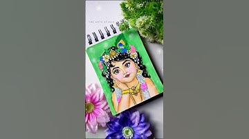 Krishna ji drawing 🥰💖✨ #shorts #trending #art #theartsstudio