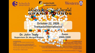 Dr. John Teefy: Tramadol & Venlafaxine in the ED