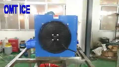 OMT 1Ton Slurry Ice Machine Working Video