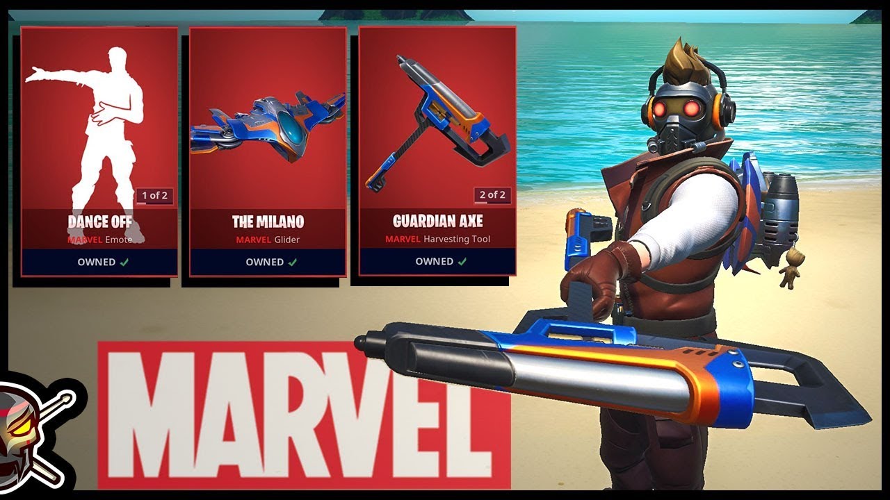 marvel s star lord in fortnite before you buy complete cosmetic guide - crimson scythe fortnite gameplay