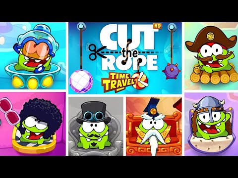 Cut the Rope Time Travel - Full Gameplay Walkthrough Part 13 (iOS Android)