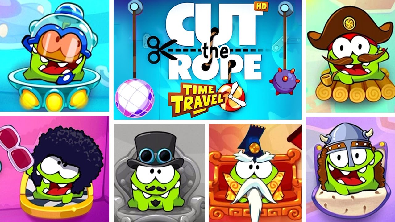 Cut The Rope Time Travel - Full Gameplay Walkthrough Part 13 (Ios Android)  - Youtube