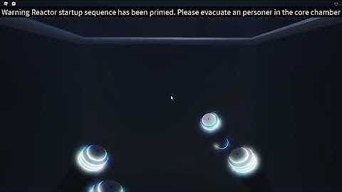 My Fusion Space Reactor Core Startup