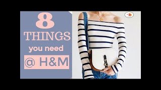 【省钱必看】H&M 8件必买单品 ( Everthing under $30!) | 一衣多穿+色彩搭配