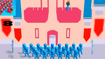 Gun Clash 3D: Imposter Battle - Gameplay Walkthrough Part8 Levels 33-35 (Android, iOS)