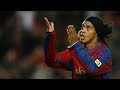 Ronaldinho   rare  unseen skills show  fc barcelona  part 2