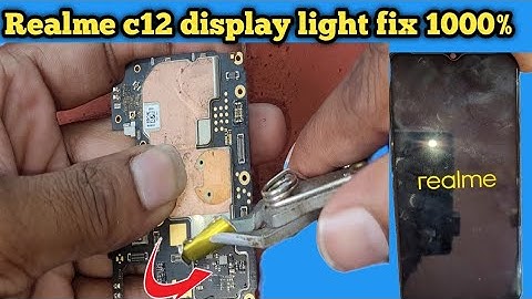 Realme c12 Display back light problem fix | 1000% solution by mobile r sikhe