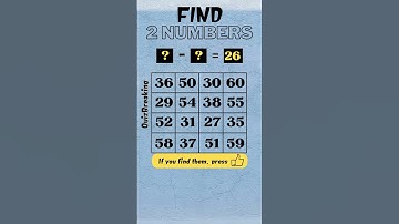 Find 2 numbers that can go into the question marks (27). dementia test, prevent dementia