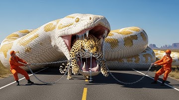 How a Brave Rescue Team Saved a Leopard From a Giant Python’s Deadly Ambush