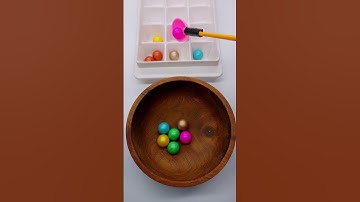 Color Sorting ASMR | wooden and marble #asmr