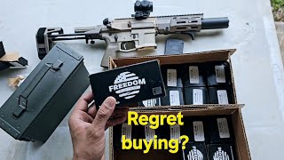 Freedom Munitions 125 Gr Fmj 300 Blackout Review. Does It Work Well?