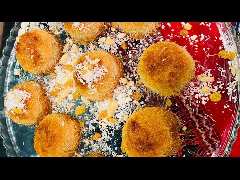 طريقة عمل كنافة الفنجان سنة أولى طبخ مع الشيف آلاء الجبالي