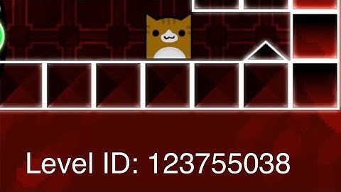 my first Platformer Level „ Zerberus Escape“ in Geometry Dash.