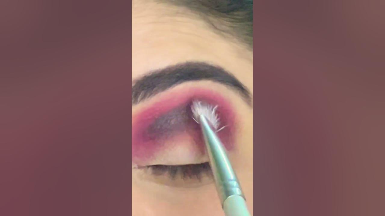 Easy glam cut creases glittery eye makeup tutorial YouTube