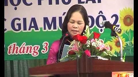 Lễ đón bằng công nhận trường chuẩn Quốc gia mức độ 2 - Phần 2/2