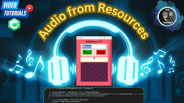 Play Audio from Embedded Resources in C# | WinForms Tutorial