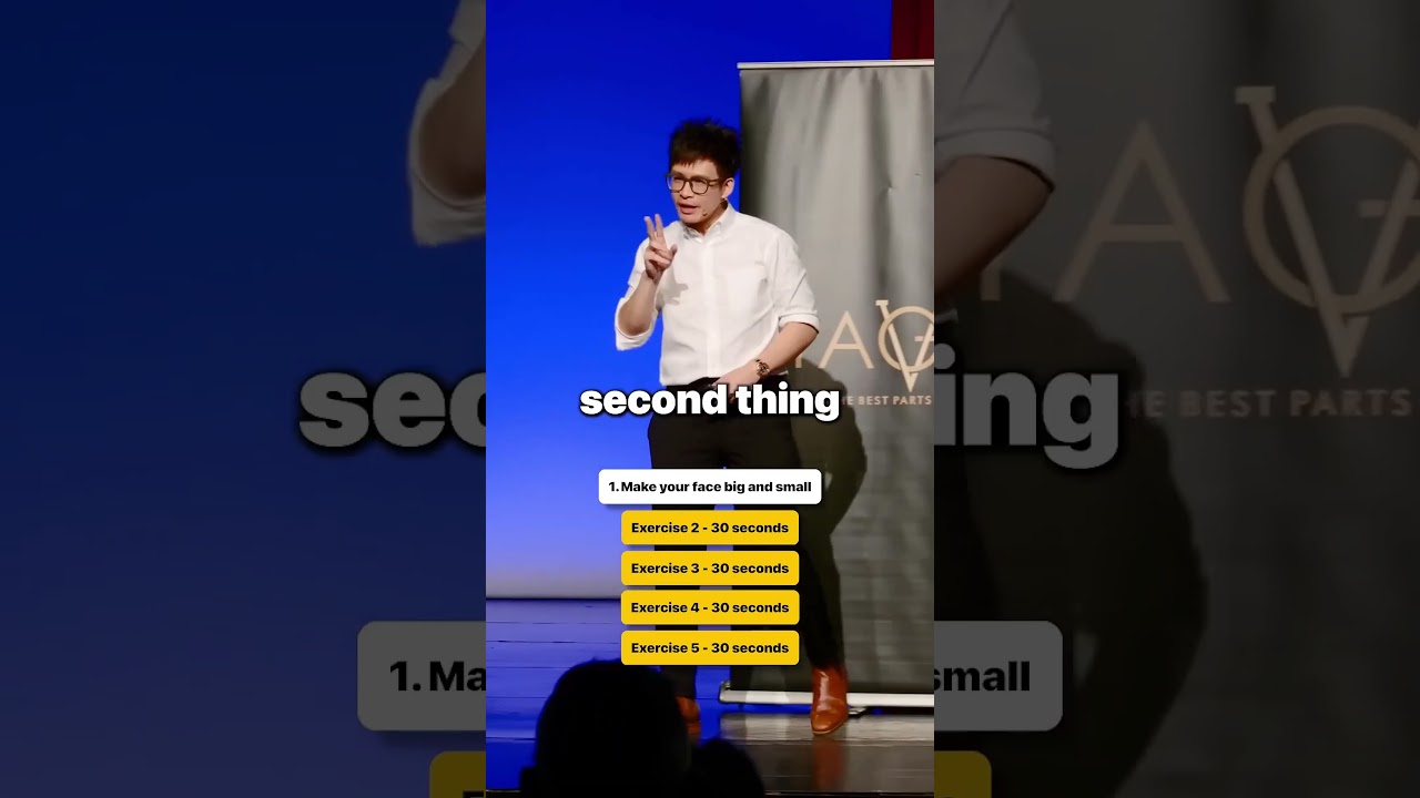 5 easy exercises to wake up your face & your voice! 🤯