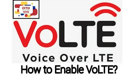 How to enable VoLTE for Calls and set up APN Mobile Internet for DITO SIM using Samsung Android