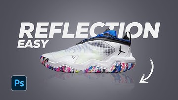 Realistic Reflections made easy -  Photoshop Tutorial [ ENG-SUB ]