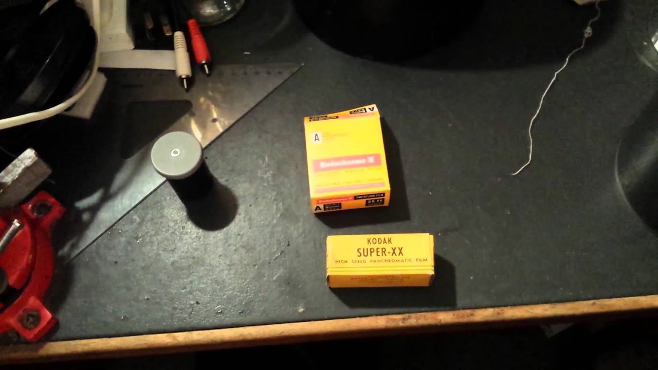 Developing expired Kodak 8mm movie & 120 type photo films (Part 1