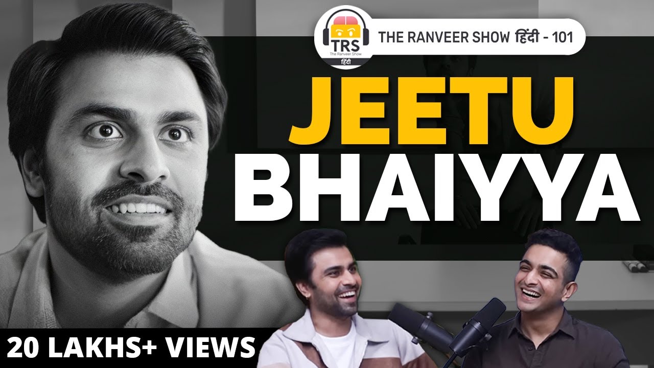 Jitendra Kumar Jeetu Bhaiya IIT TVF Films Pyaar Aur Motivation  The Ranveer Show  101