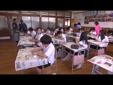 ものづくりの魅力伝える 瓦職人が出前授業【岡山】 (26/09/25 11:00)