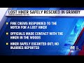 Granby firefighters rescued hiker found at the Notch