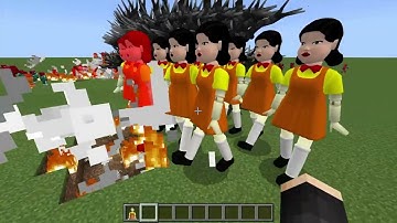 Squid Game Rampage ADDON S-2 in Minecraft PE