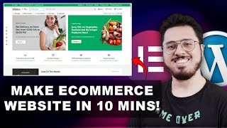 How to make an Ecommerce Website in 10 Minutes (Grocery Online Store) | WordPress Ecommerce Website