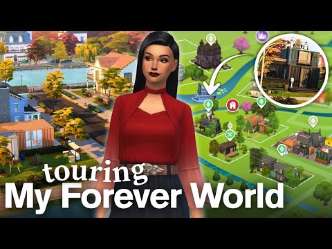 Touring My Sims 4 Forever World Save File
