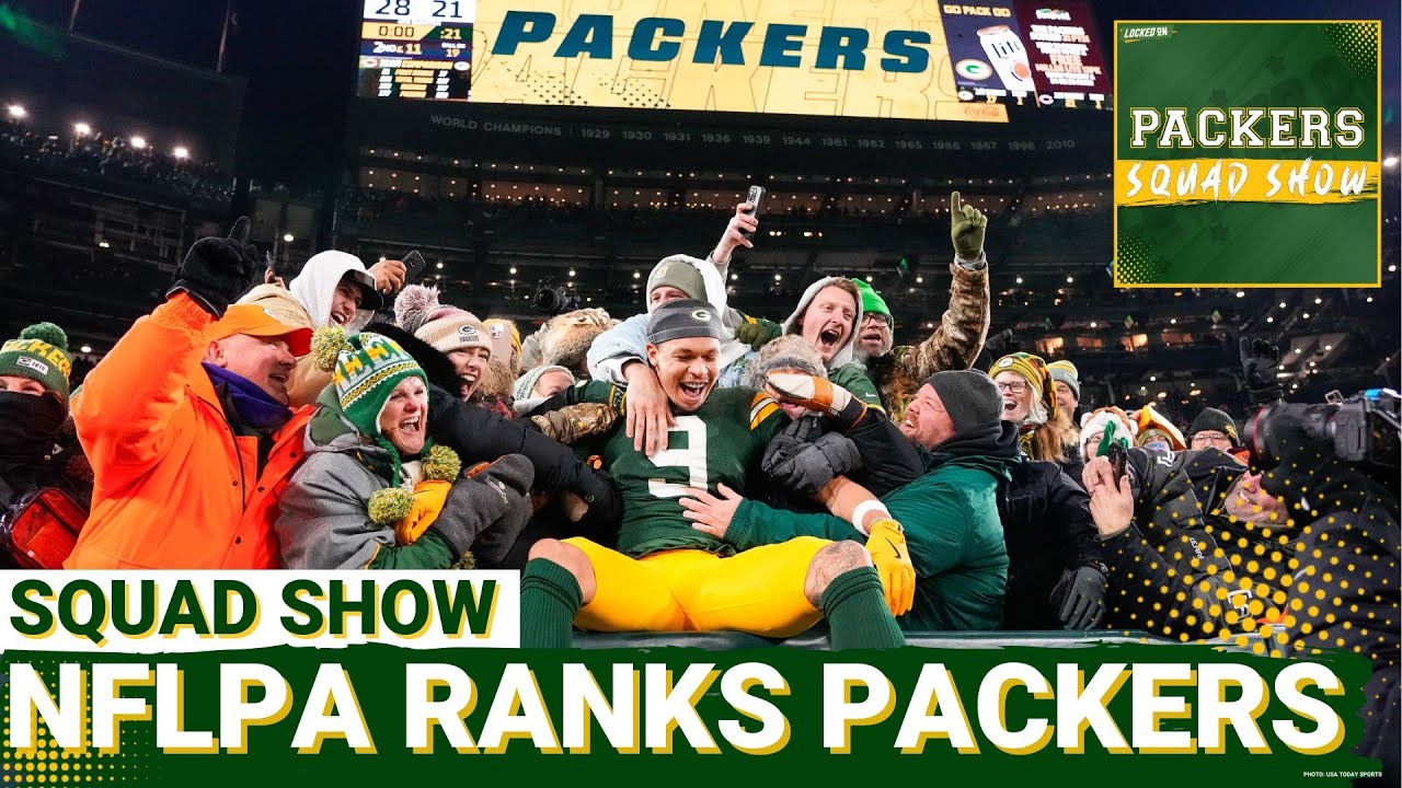 PACKERS SQUAD SHOW: Packers Get SURPRISING NFLPA Ranking | Fair or Overblown?
