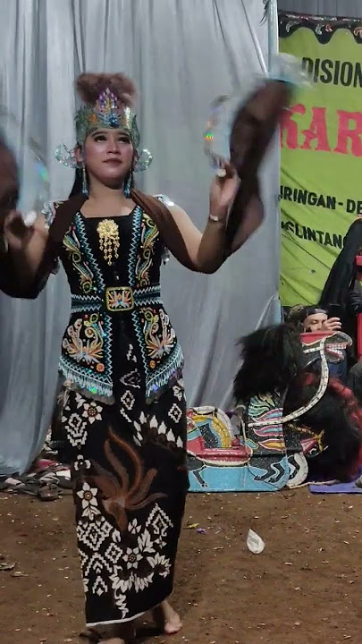 DIAJENG NINA #wadaslintang #kudakepangwonosobo #keseniannusantara #fathur88shorts #taritopeng