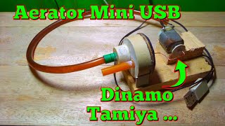 KENAPA GAK DARI DULU !!!cara membuat aerator dari dinamo, cara buat aerator dinamo tamiya#subscribe
