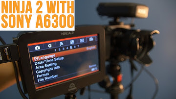Atomos Ninja 2 Unboxing (Using with Sony a6300)