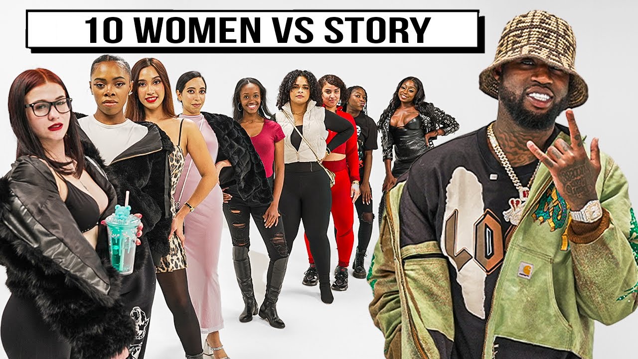10 WOMEN VS 1 RAPPER : STORY