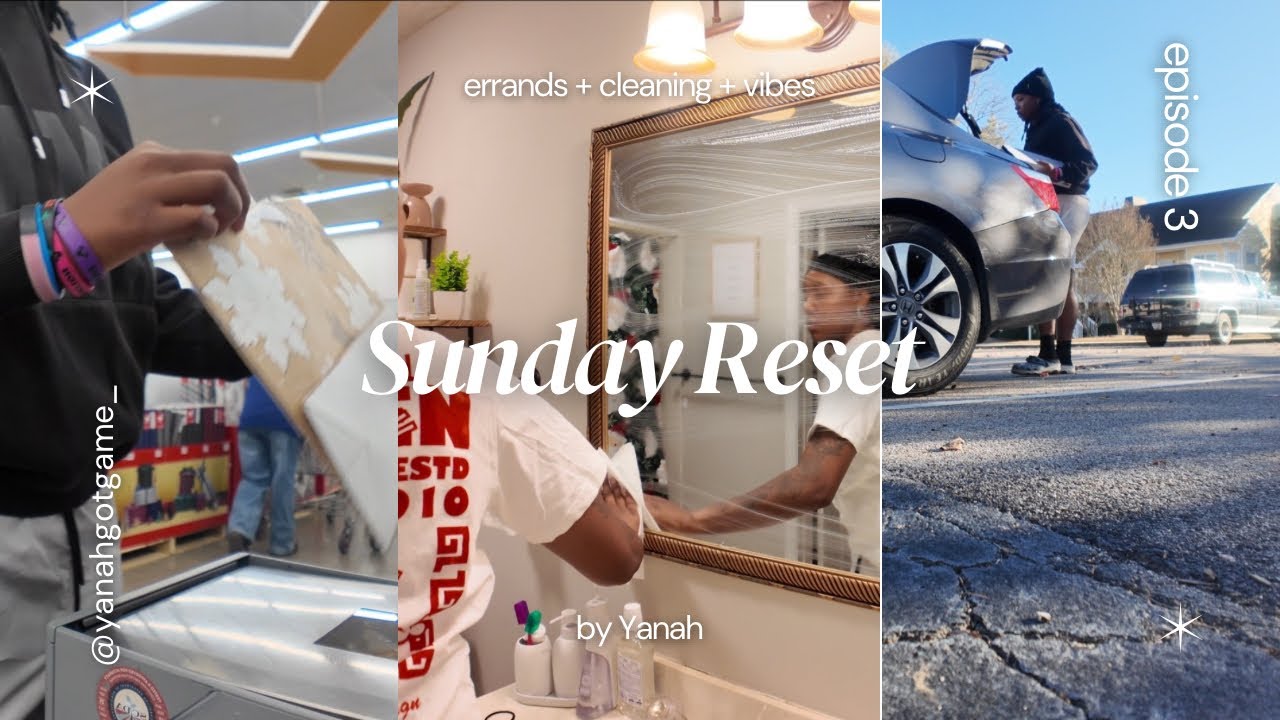 productive Sunday vlog | reset & recharge ✨
