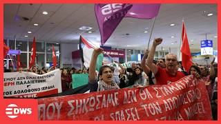 BREAKING: Global Sumud Flotilla Activists Arrive in Athens After Gaza Mission | AC15