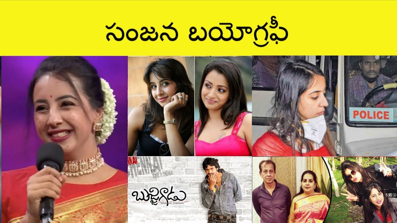 Big Boss Sanjana Biography in Telugu By Biography World
